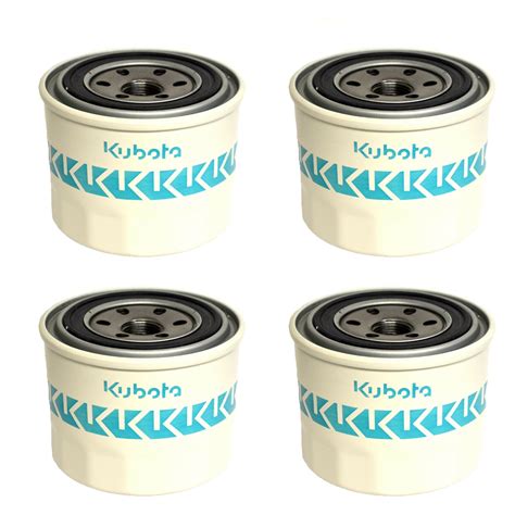 4pk Genuine Oem Kubota Diesel Engine Oil Filter Hh164 32430 Ebay