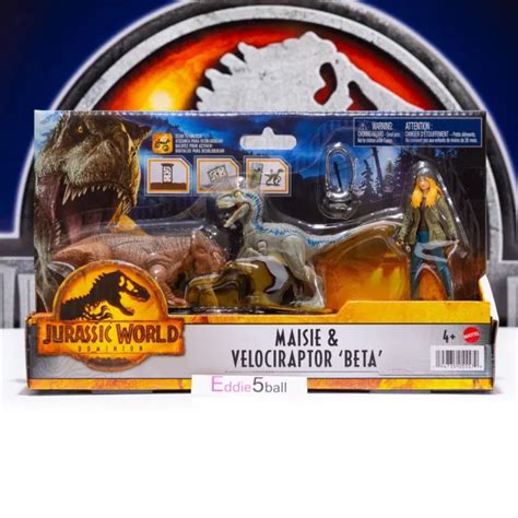 Jurassic World Dominion Maisie Velociraptor Beta Lystrosaurus Park