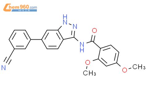 Benzamide N Cyanophenyl H Indazol Yl