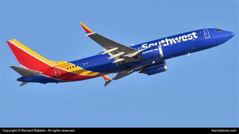 N Q Southwest Airlines Boeing Max By Richard Rafalski