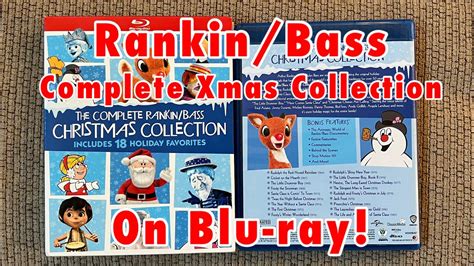 Unboxing The Rankin Bass Complete Christmas Collection On Blu Ray Youtube