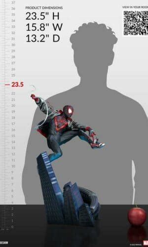 Sideshow Collectibles Marvel Premium Format Miles Morales Statue Sugo