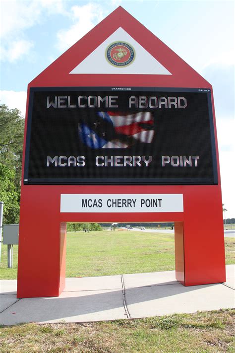 New Marquees Foster Effective Communication At Cherry Point Marine