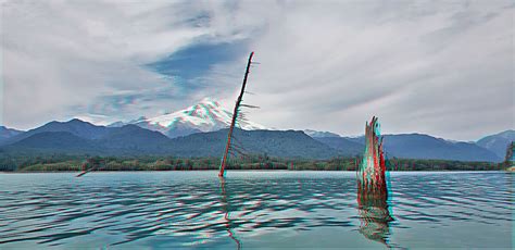 D Mt Baker You Will Need A Pair Of Anaglyph Glasses To View It In