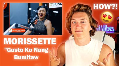 Morissette Gusto Ko Nang Bumitaw Live On Wish Bus Singer