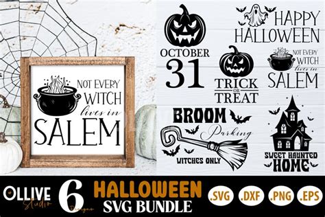 Halloween Sign Making SVG Bundle | Halloween SVG