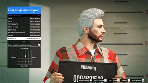 Gta V Online Como Criar Personagem Vtk Gaming Do Gta V Vida Real