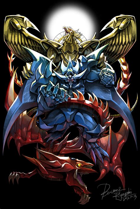 Osiris The Sky Dragon Obelisk The Tormentor And The Winged Dragon Of Ra Yu Gi Oh And 1 More