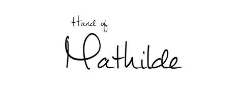 "Mathilde" free, handwritten cursive-hybrid OpenType font | Leeviathan