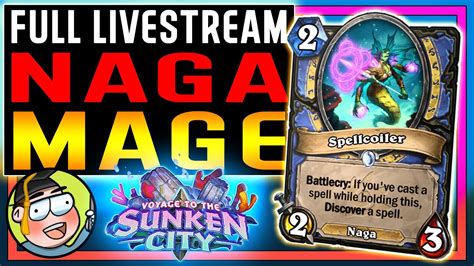 Naga Mage Short NoHandsGamer Legend Twitch Stream VOD Voyage To