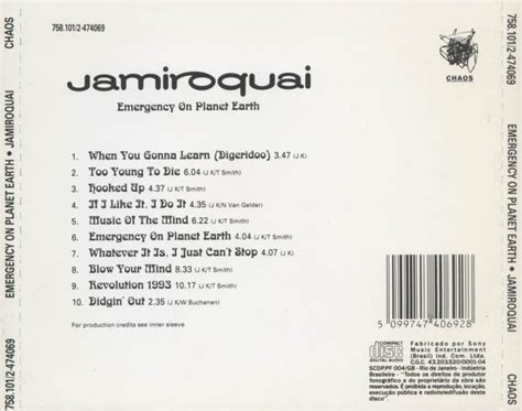 Jamiroquai Emergency On Planet Earth CD The Noise Music Store