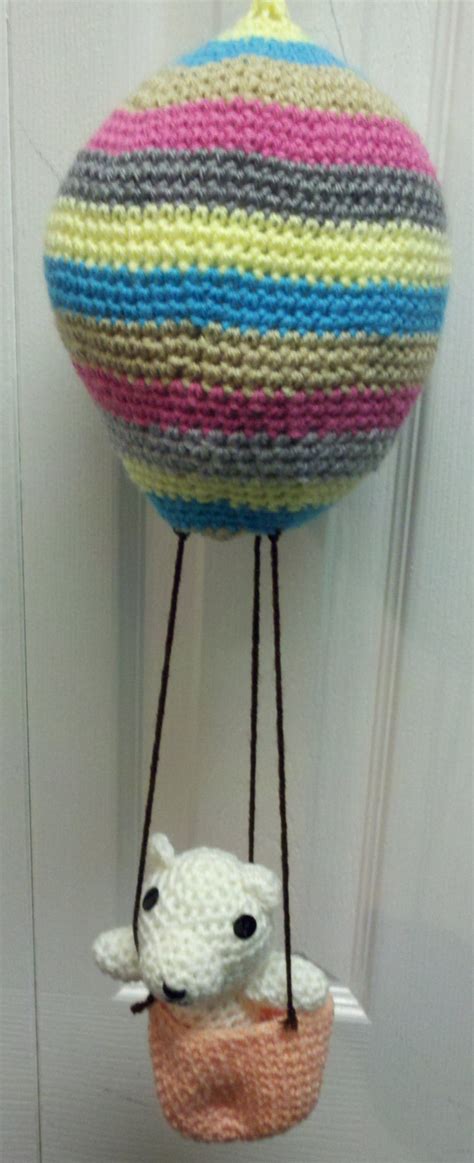 Hot Air Balloon Toy Hot Air Balloon Mobile Baby Toys Etsy