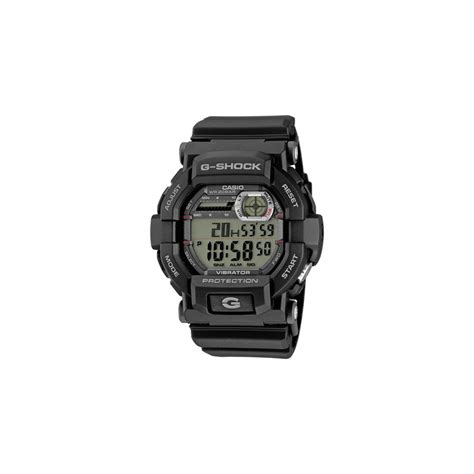 Montre G Shock Homme Bracelet En R Sine Noir Gd Er Aelys