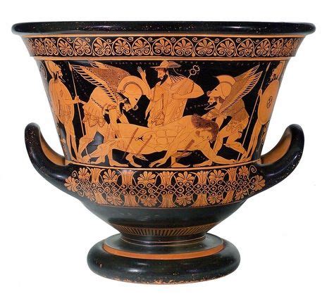 Cratere Di Euphronios Cratere A Campana In Ceramica Dipinta Con