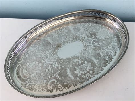 Cavalier Heavy Silver Plated Tray Catawiki