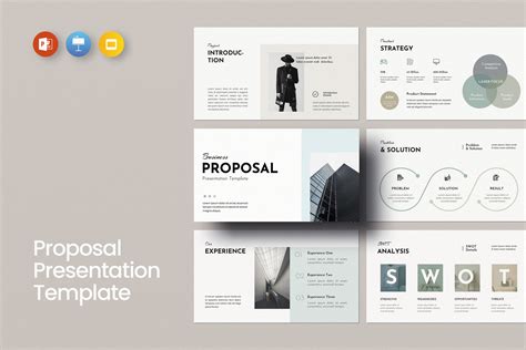 Project Proposal PowerPoint Template - Design Cuts