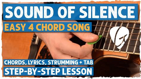 "Sound of Silence" Easy 4-Chord Guitar Tutorial + Lesson | + How To ...