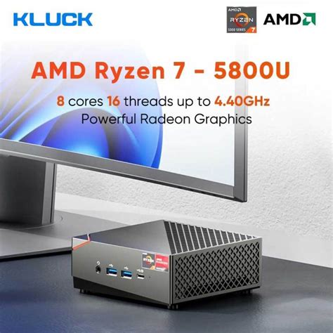 New Amd Mini Pc Gamer Ryzen U Nuc Windows Ddr Nvme Wifi