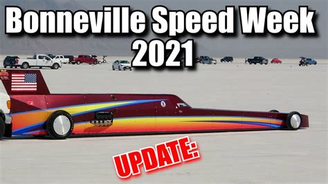 Bonneville Speed Week 2021 Youtube Update YouTube