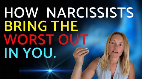 Tactics Narcissists Use To Bring The Worst Out In You Youtube