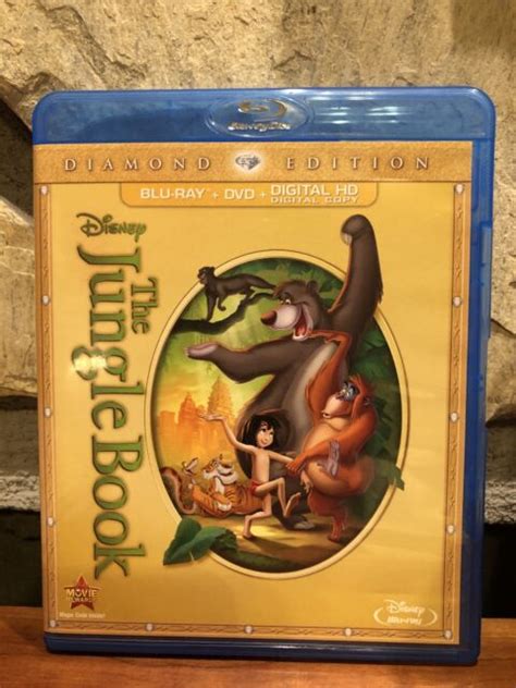 The Jungle Book Blu Ray Dvd Disc Set Diamond Edition For