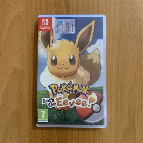 Pokemon Let S Go Eevee Gioco Per Nintendo Switch Completo Pal Ita Ebay