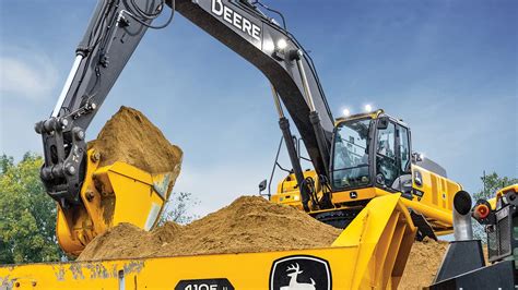 John Deere Unveils And P Tier Mid Size Excavators