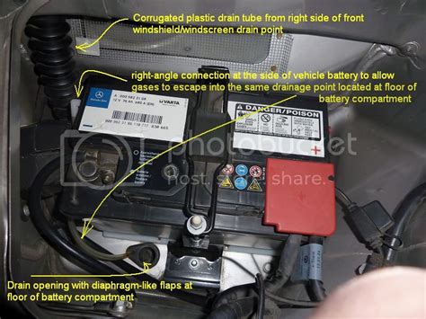 Battery Tray Drain Mercedes Slk World