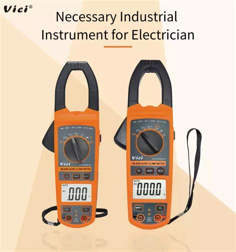 CM 2056 VICI Clamp Multimeter Ohmmeter Thermometer Lux Meter Factory