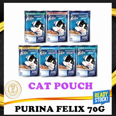 Purina Felix Sensations Jellies Cat Pouch Wet Food G Shopee Malaysia