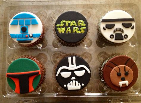 star wars cupcakes | Cupcakes, Dulces, Chocolates