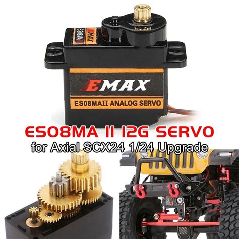 EMAX ES08MA II 12g Metal Tooth Micro Servo Alexnld