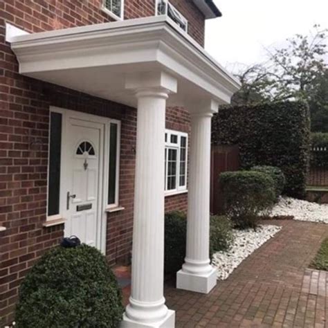 Porticos With Columns And Soffits Grand Georgian Portico