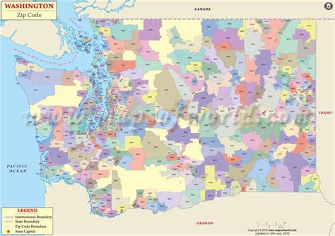 Washington Dc Area Zip Code Map