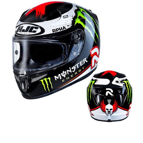 HJC R PHA 10 Plus Lorenzo Monster Energy Motorcycle Helmet Full Face