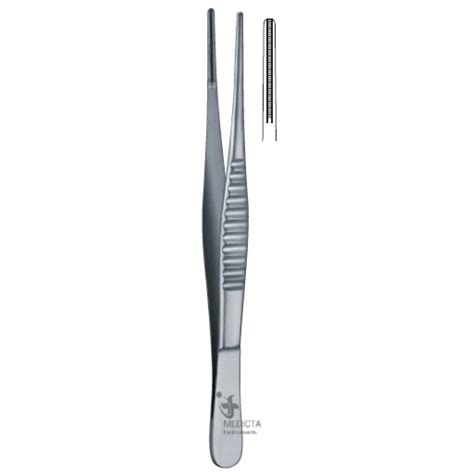 Debakey Atraumatic Tissue Forceps Mm Cm Dressing And Tissue