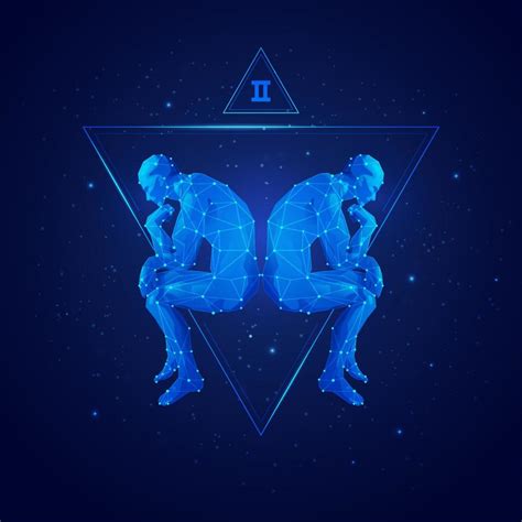 gemini zodiac sign 10519756 Vector Art at Vecteezy