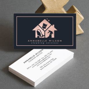 Sample House Cleaning Business Cards: Get Inspired for Your Own Design!