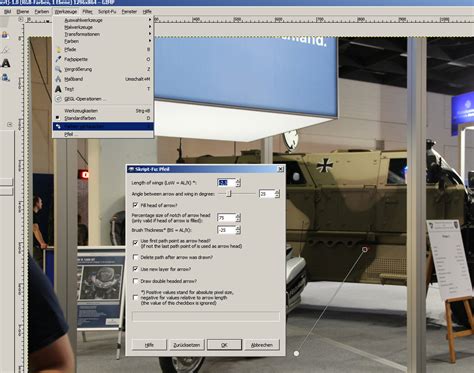 Anleitung Pfeile In Gimp Zeichnen Tutonaut