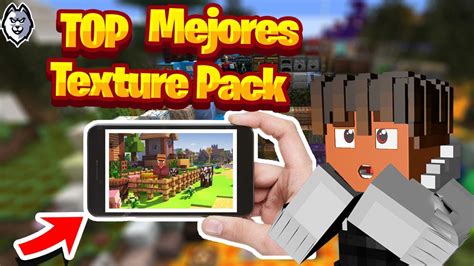 TOP 3 MEJORES PACKS DE TEXTURA Texturas Para Minecraft PE 1 20 MCPE