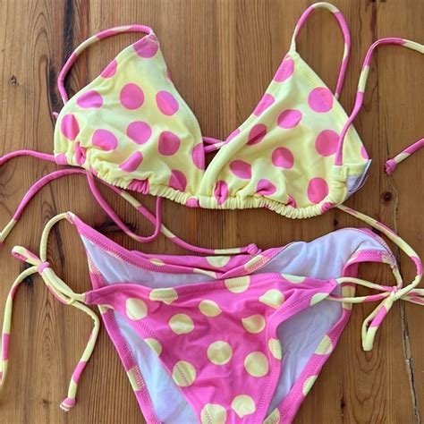 Victoria S Secret Swim Brand New Victorias Secret Swim Polka Dot