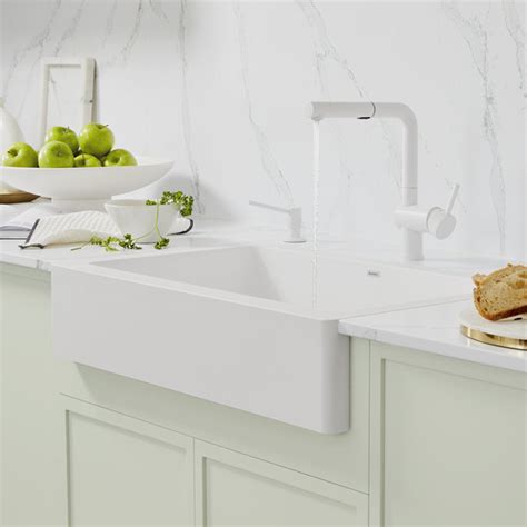 Blanco Linus Pull Out Dual Spray Kitchen Faucet And Reviews Wayfair