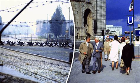 Berlin Wall: Shocking photos show German capital before and after | UK | News | Express.co.uk