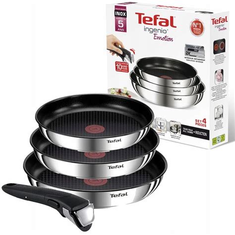 Tefal Zestaw Patelni Rozmiary Tytanowe R Czka Erli Pl