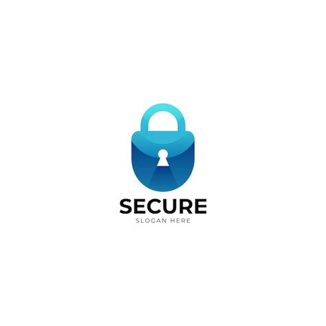 premium vector secure logo design template