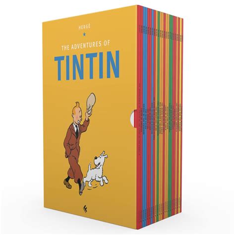 Tintin Box Set Set Of 23 Books