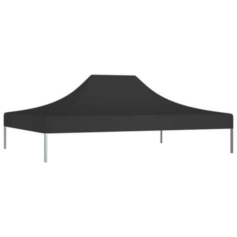 Toit De Tente De Réception 4 5x3 M Noir 270 G M² Por7905471865185 Cdiscount Jardin