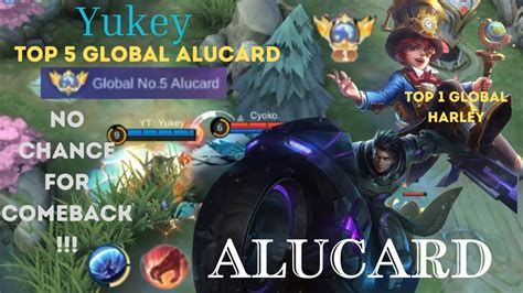 NO Chance For Comeback Alucard Yukey Top Global 5 Alucard With Top