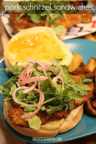 Pork Schnitzel Sandwiches Pork Schnitzel Schnitzel Recipes