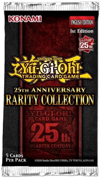 Pre Order Th Anniversary Rarity Collection Booster Box Yu Gi Oh